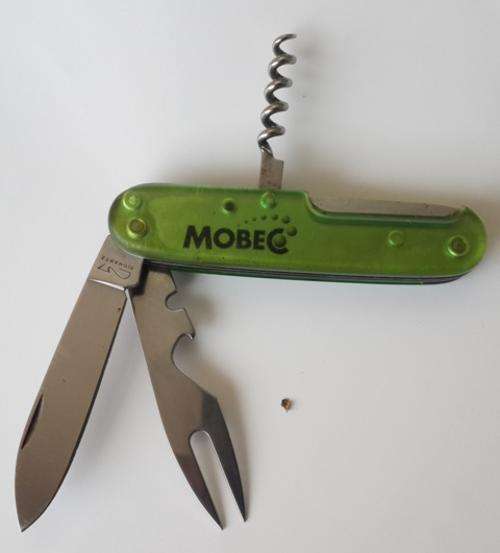 Richartz Solingen Made in Germany Pocket Knife Multi Golf  tool  With Mobec Logo