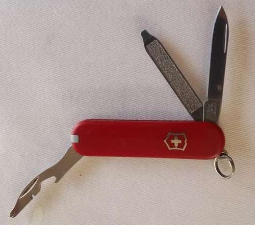 Victorinox Swiss Army Knife - Rally Red Scales