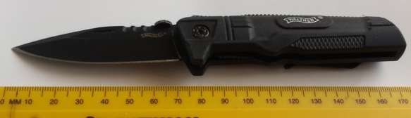 Walther folding knive Pocket Knife with side clip and lock Blade