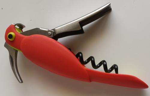 The Parrot Cork Screw Bottle Opener
