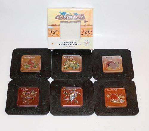Australian Coasters X 6