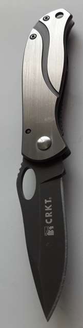 CRKT  folding knive Pocket Knife with side clip and lock Blade