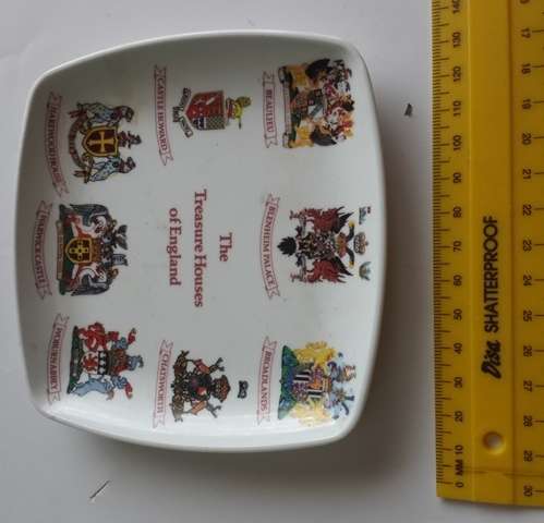 Dish The Treasure Houses of England Sampson Plastic