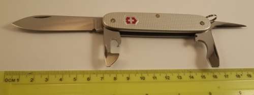 Swiss Army knife Ribbed Alox Pioneer  Victorinox