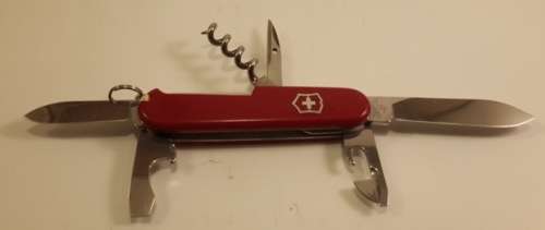 Victorinox Swiss Army Knife - Tourist with swiss life logo