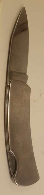 Assagai   -   Small Lock pocket knife With Thula Manzi Guest Lodge Logo