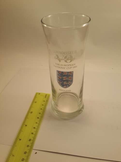 Connoissuer The European Nations Cup 1992 England Glass