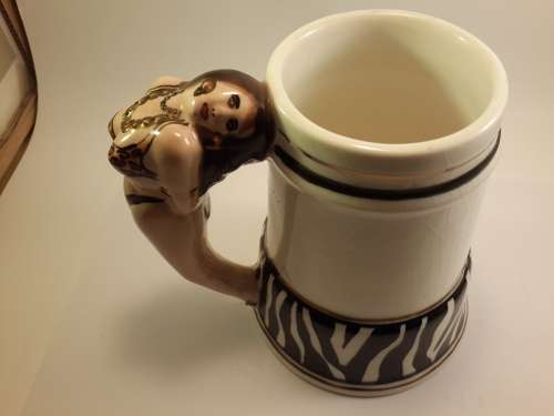 Beer Mug Sgrafitto Exclusive Stone Ware  9 of 100 collectors Mug