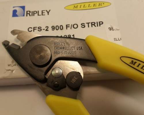 Fibre optic Stripping plier Ripley Made In the USA