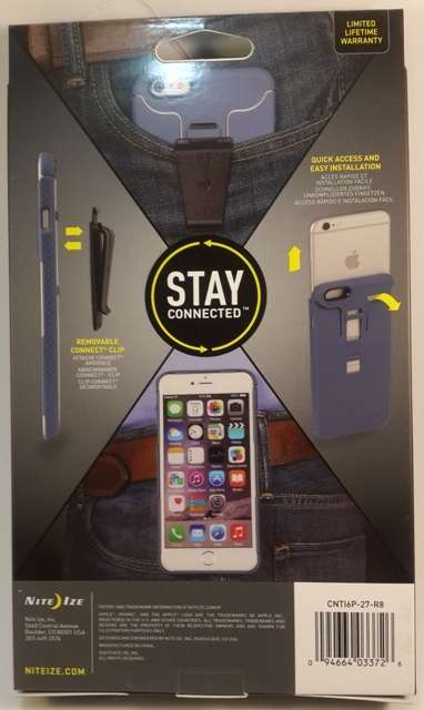 Niteize Connect Case for iPhone 6 Plus Colour Slate