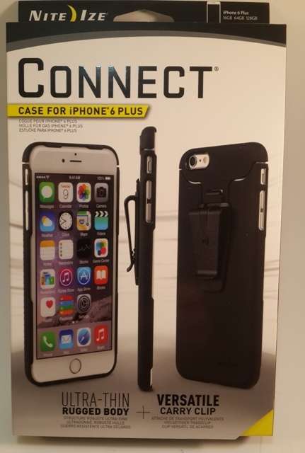 Niteize Connect Case for iPhone 6 Plus Colour Black