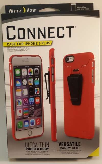 Niteize Connect Case for iPhone 6 Plus Colour Red
