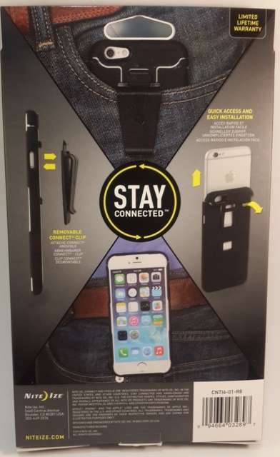 Niteize Connect Case for iPhone 6 Black