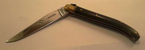 Laguiole Black Bone handle Knife by G David