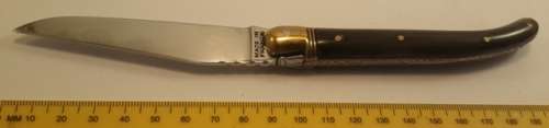 Laguiole Black Bone handle Knife by G David