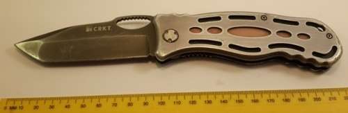 CRKT 7132  Lake Design Thunderbolt folding knife  Pocket Knife Tanto  lock Blade