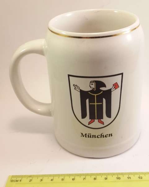 Beer Mug Tankard Munchen With  Logo