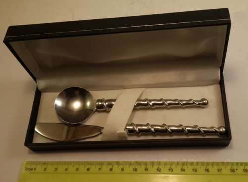 Diana Carmichael Butter Knife and Jam Spoon (Cape town Jazz Festival )