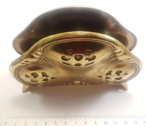 Brass Serviette/Letter Holder