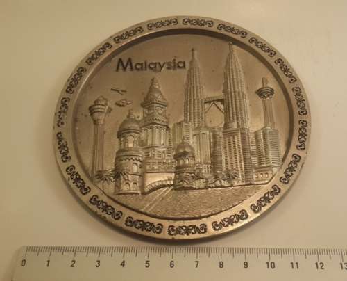 Pewter wall plate Malaysia