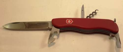 Victorinox - Nomad- Swiss  Knife Red Scales