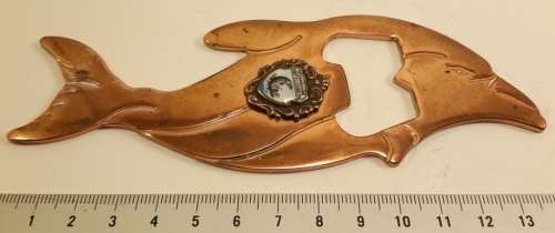 Bottle opener Copper Plated from PE Oceanarium