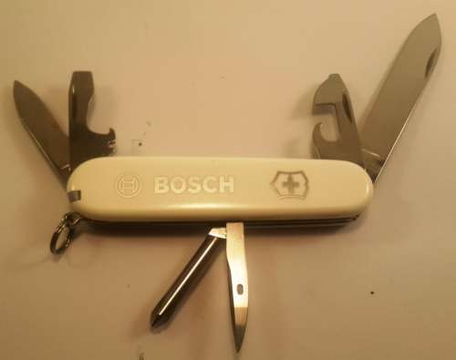 Victorinox Swiss Army Knife Tinker Bosh scales Good Condition