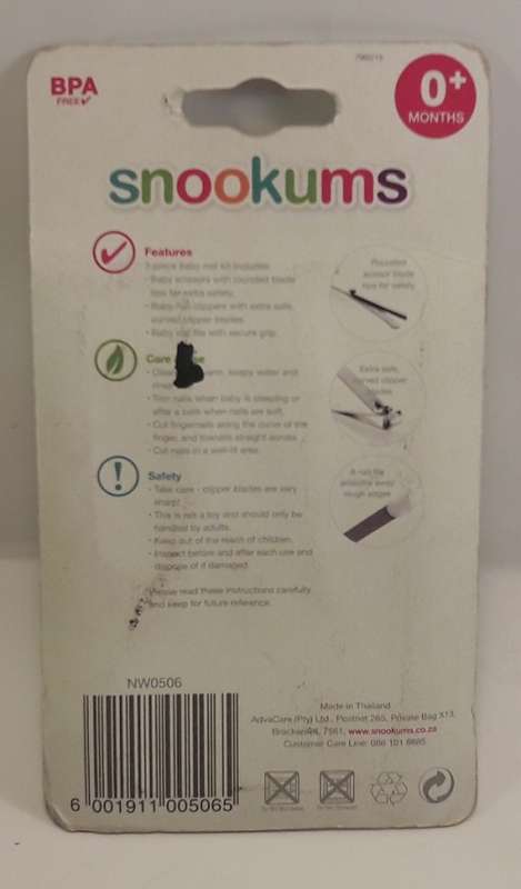 Snookums Baby nail care set
