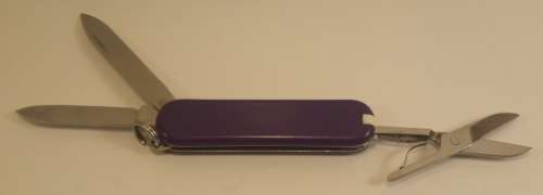 Victorinox Swiss Army Knife - Classic Purple scales