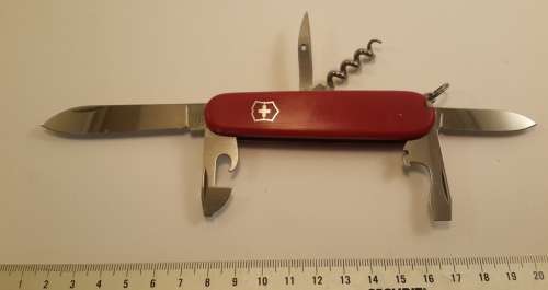 Victorinox Swiss Army Knife - Spartan Red Scales