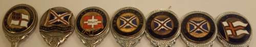 Collectable Spoons shipping Vintage seven pieces