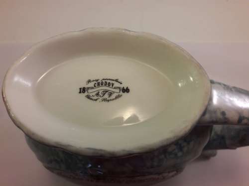 Two Amfora Bohemia Karlovy Vary Czeh Porcelain Spa spring water sipping Mug