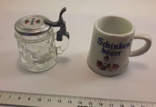 Two Small mugs as per pictures