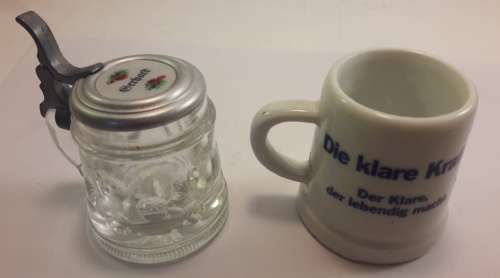 Two Small mugs as per pictures