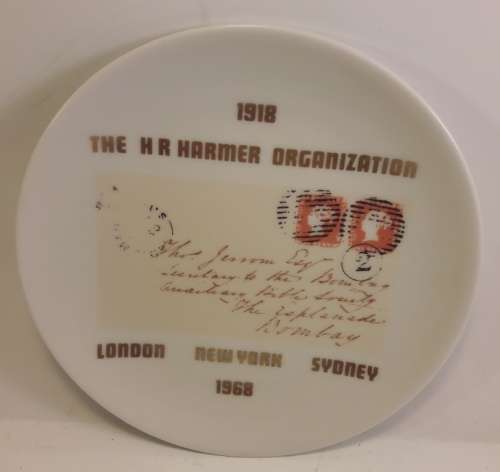 Porcelain Collectors Plate The HR Harmer Organization 1918 to 1968