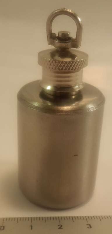 Small 1 oz Smirnoff Stainless Steel Bottle