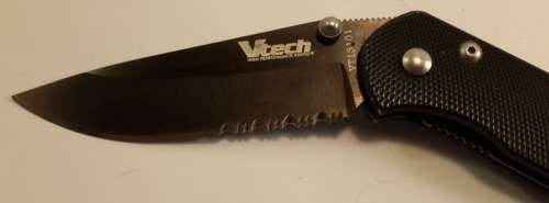 Vtech Pocket Knife Lockback ,Handle Material Anodized Aluminum