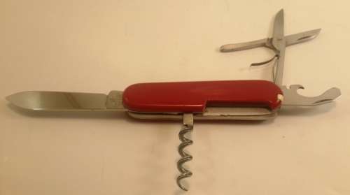 Victorinox Swiss Army Knife  small golfer tool Discontinued 84mm <1980