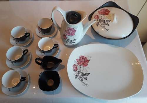 Vintage Retro 1960 Midwinter Carmen Rose Stylecraft Staffordshire England