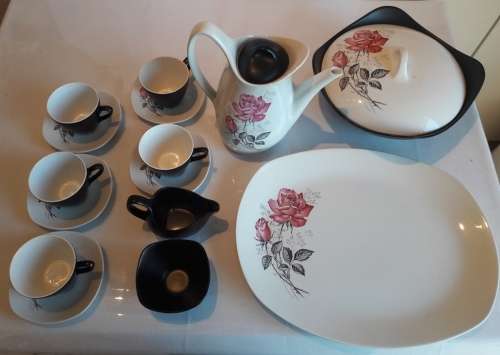 Vintage Retro 1960 Midwinter Carmen Rose Stylecraft Staffordshire England