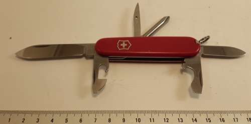 Victorinox Swiss Army Knife Small Tinker 82 mm Red Scales