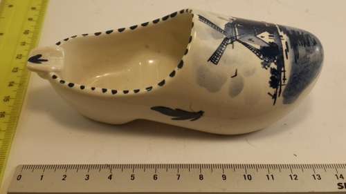 Delft Blue Clog Ash Tray