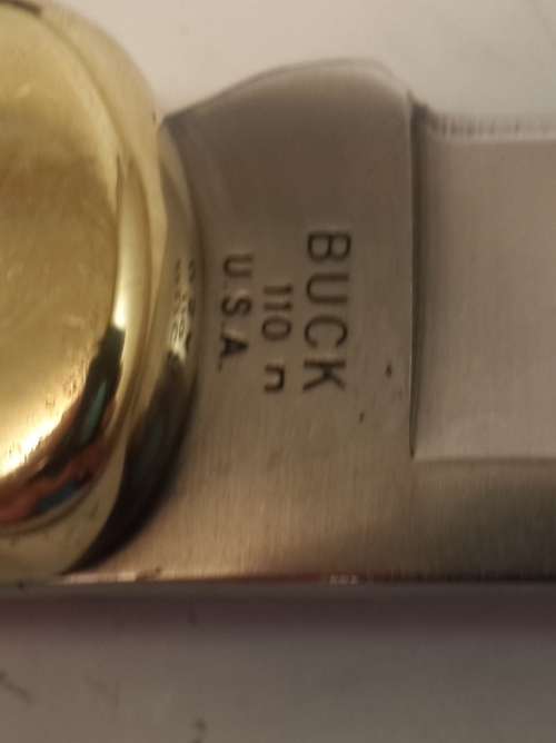 Buck 110 Knife  Lockback