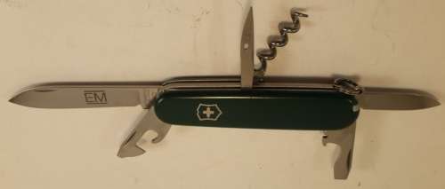 Victorinox Swiss Army Knife Camper Green Scales