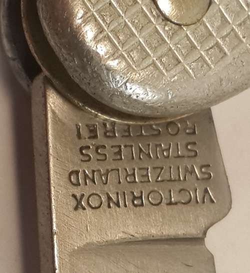 Swiss Army knife Ribbed Alox Soldier  Victorinox  SA NATO Number
