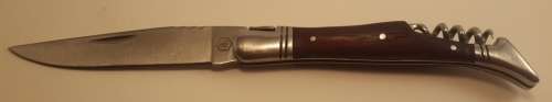 Laguiole L'Eclair Pocket Knife and Cork screw