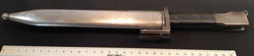 Belgian FN FAL M1965  Model Bayonet with Scabbard