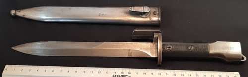 Belgian FN FAL M1965  Model Bayonet with Scabbard