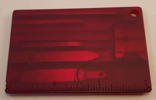 Victorinox Swiss Card Red Quatro