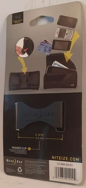 Nite-Ize Clip Case Sideways - Magnetic Medium With Rugget  Clip width 5.5 cm